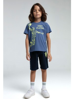 Rolypoly Erkek Çocuk Yeşil Bermuda Takım