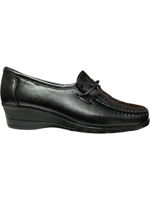 Kristal Flk. 01 Anatomik Taban Içi Dışı Hakiki Deri Kadın Rok Ayakkabı