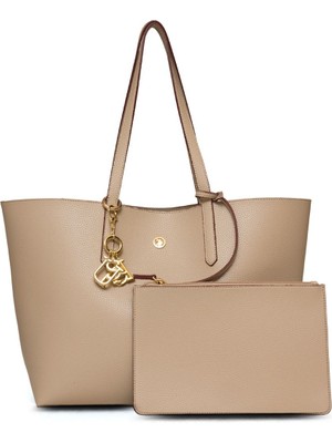 U.S. Polo Assn. Kadın Omuz Çanta Bej Us25197