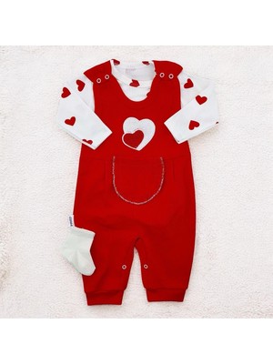 Nafitto Kalpli Kız Bebek Tulum