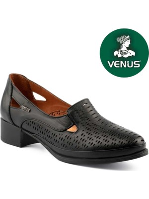 Venüs Vela Hakiki Deri Comfort Ortopedik Kadın Kısa Topuklu Ayakkabı