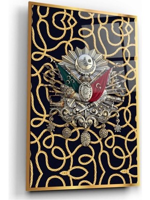 Osmanlı Tuğrası Cam Tablo