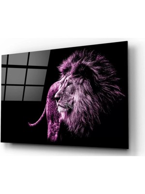 Aslan Cam Tablo