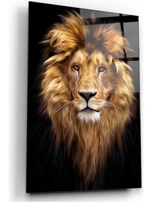 Aslan Cam Tablo
