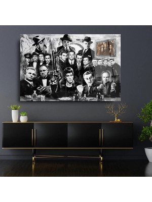 Babalar Rezitali Cam Tablo