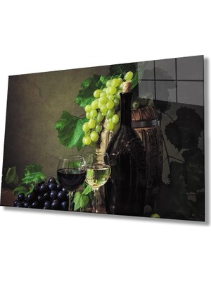 Marsilyan- Üzüm Şarap Natürmort Mutfak