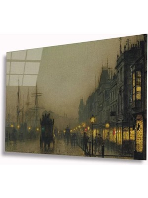 Marsilyan- Klasik Resimler Cam Tablo