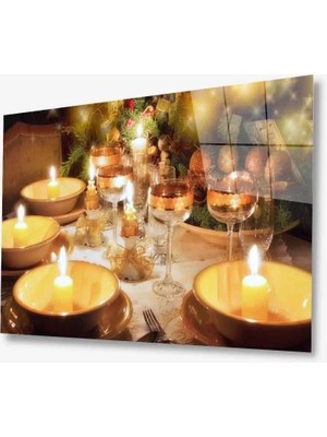 Marsilyan- Mum Kandil Cam Tablo