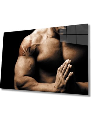 Marsilyan- Spor Fıtnes Cam Tablo   Sports Fitness