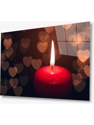 Marsilyan- Mum Kandil Cam Tablo