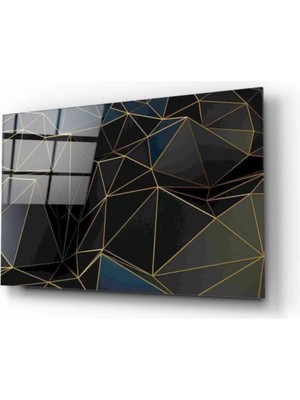 Marsilyan- Mermer Desenli Cam Tablo