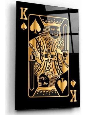 Marsilyan- Maça Papazı Cam Tablo