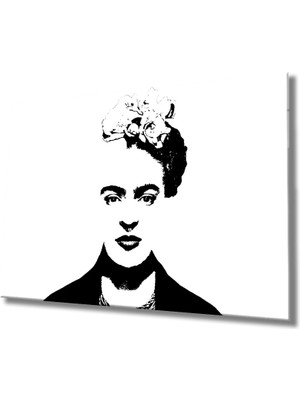 Marsilyan- Kadınlar Frida Kahlo Cam Tablo