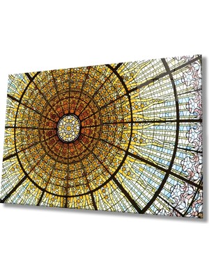 Marsilyan- Soyut  Cam Tablo