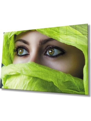 Marsilyan- Yeşil Başörtülü Kadın  Green Hijab