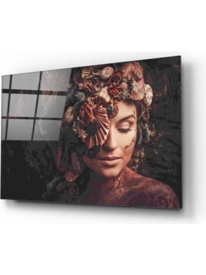 Marsilyan- Kadın Cam Tablo