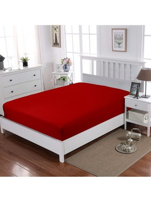 Lastikli %100 Pamuk Penye Çarşaf 140X200