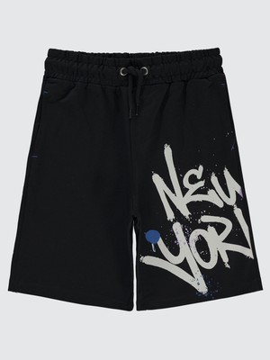 Civil Boys Erkek Çocuk Kapri 10-13 Yaş Siyah