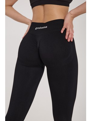 Gymhams Drop Kalçası Büzgülü Kalça Şekillendirici Push Up Toparlayıcı Kadın Spor Tayt