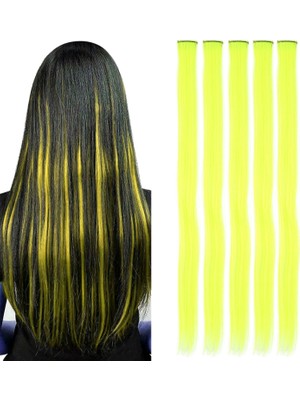 Renkli Sentetik Çıt Çıt - 5 Adet - D03