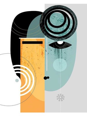 Kanvas Sade Bakış Sayılarla Boyama Setirulo