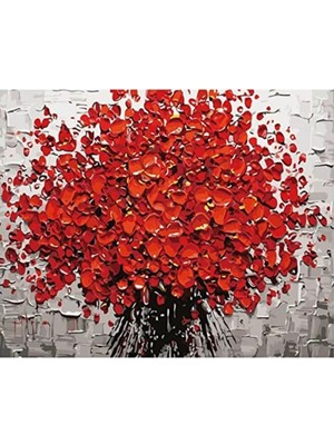 Kanvas Ilham Gelince Sayılarla Boyama Seti Rulo