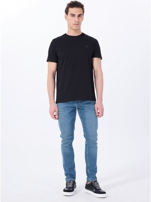 Mustang Orta Bel Slim Fit Açık Mavi Erkek Denim Pantolon Vegas Slım - 1011