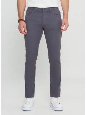 Altınyıldız Classics Normal Bel Normal Paça Slim Fit Antrasit Erkek Pantolon ACE001252246_ATR