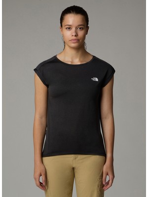 The North Face NF0A8BS25S51-W Tanken Tank - Eu Siyah Bisiklet Yaka Regular Fit Düz Kadın T-Shirt