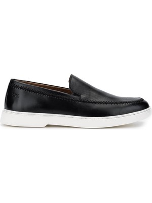 Tamer Tanca Erkek Siyah Loafer Ayakkabı 537 3662 Erk Ayk Y25 Sıyah Alk
