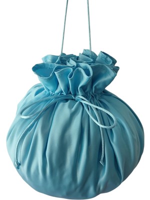  Moda Nur Gelin Kına Takı Kesesi,takı Çantası,bebe Mavi Gelin Takı Kesesi