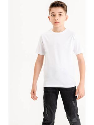 Çocuk Düz Sade Renk Tshırt