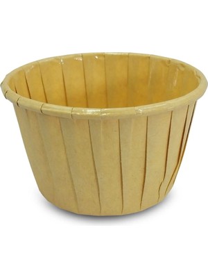 Muffin/cupcake Kek Kalıbı/kabı Kapsülü,fırına Girebilen, Airfryer Uyumlu, Kraft 50'li