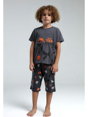 Rolypoly Erkek Çocuk Gri Kapri Takım