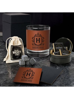 Hediyemen Dosta Hediye Bordeaux Viski Seti