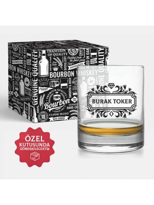 Hediyemen Dosta Hediye Isi mli Viski Kadehi Özel Kutusunda