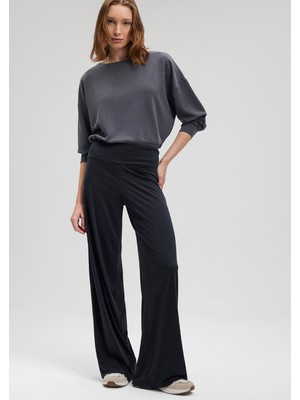 Mavi Sporty Lux Siyah (TENCEL™) Modal Karışımlı Eşofman Altı 1010795-900