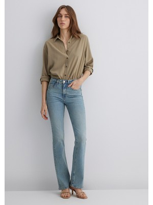 Mavi Maria Mavi Premium Puslu Açık Mavi Jean Pantolon 101225-89221