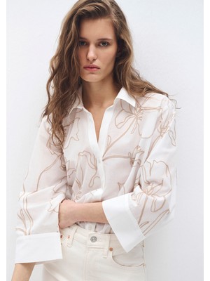 Mavi Ekru Gömlek 1211095-70057