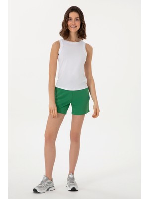 U.s. Polo Assn. Kadın Yeşil Şort (Örme) 50280074-VR054
