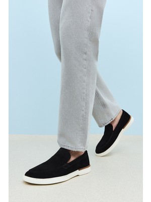 Ziya Ziya, Erkek Deri Ayakkabı 1511007ZB042 Siyah