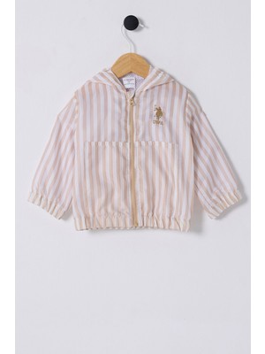 U.s. Polo Assn. Erkek Bebek Krem Yağmurluk