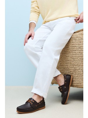 Ziya Erkek  Deri Ayakkabı 1511007ZD1001 Kahve