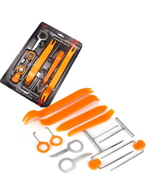 12 Parça Oto Ön Panel ve Teyp Sökme Aparat Takımı