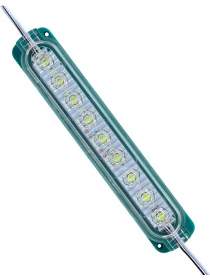 Tek  Yeşil Modül LED 14*32.5 2835 24 Volt 2.4 Watt