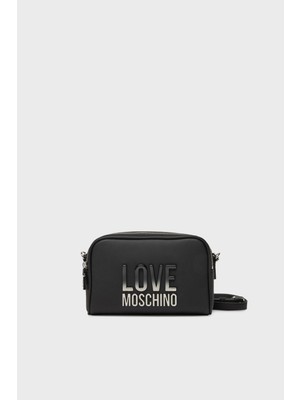 Love Moschino Logolu Ayarlanabilir Askılı Çanta Bayan Çanta JC4255PP0MKD000B