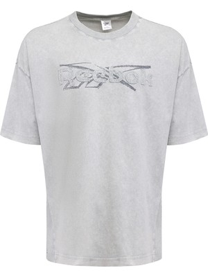 Reebok Baldhı Tee Gri Erkek Kısa Kol T-Shirt