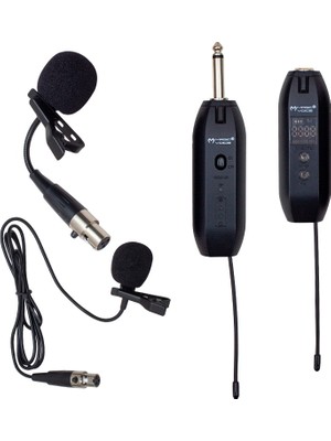  -19589 Uhf Oyuncak Yaka -Kürsü Kablosuz Enstrüman Mikrofonu(Mic Xrl Li)