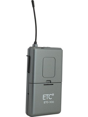 ETC-300 Yedek Yaka Telsiz Mikrofon