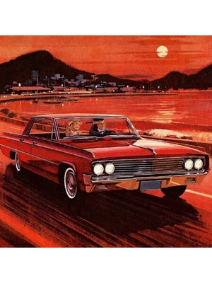 Kanvas 1960 Nostaljisi Sayılarla Boyama Seti Rulo